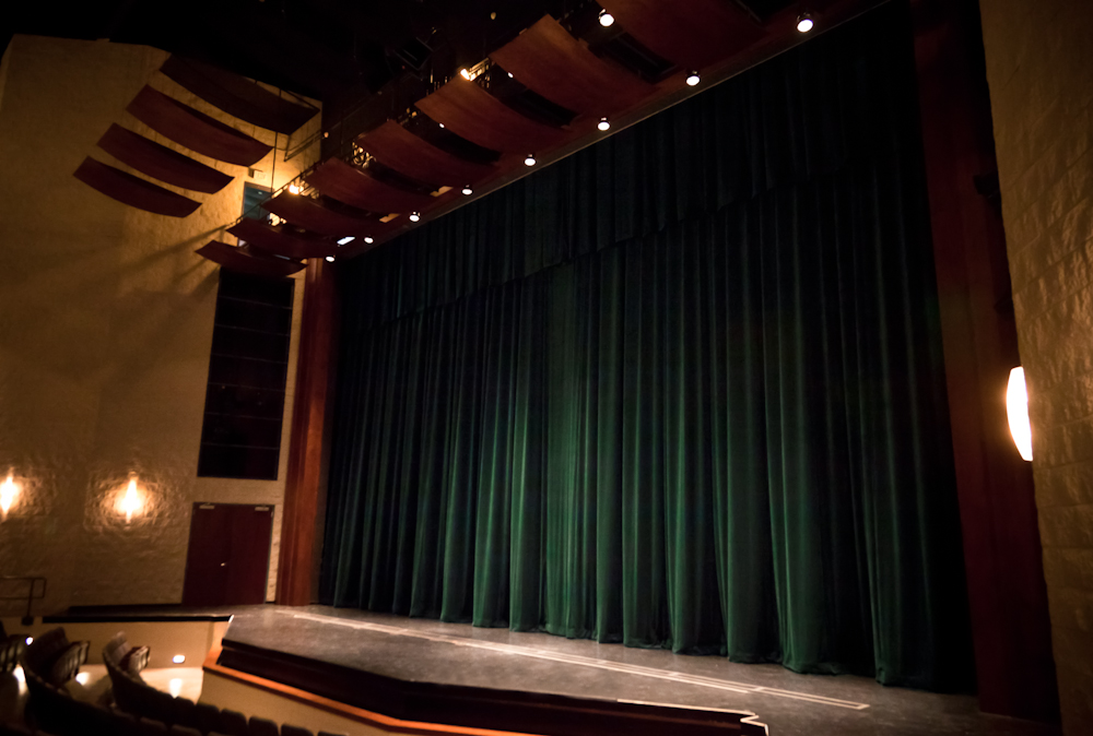 Auditorium Centre Stage Curtains